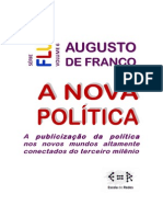 A Nova Política (Por Augusto de Franco)
