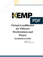 Installation Guide VMWare Workstation and Player v.1.10