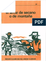 ARROZ El Arroz de Secano o de Montaña Cuaderno Nº 20 de La FAO