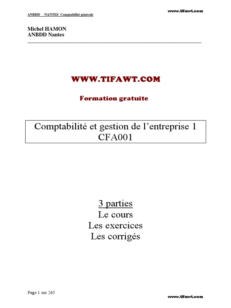 Travaux dirigés 1: algorithme & structures de données ...