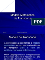 Clase 2 - Modelo MatemÃ¡tico de Transporte y de AsignaciÃ N