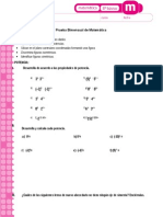 Prueba Bimensual (Junio)