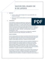 Determinacion Del Grado de Oxidacion de Lipidos