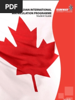 Download Sunway University College Canadian International Matriculation Programme 2010 Student Guide by Sunway University SN23539917 doc pdf
