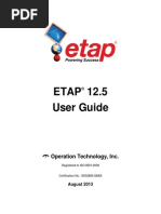 Download ETAP User Guide 12-5 by patmong77 SN235410353 doc pdf