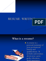 What Is A Resume