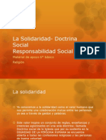 La Solidaridad - Doctrina Social 6°