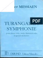 1946 Messiaen, Turangalila Symphony, Score 0
