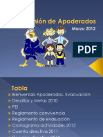 1° Reunión de Apoderados