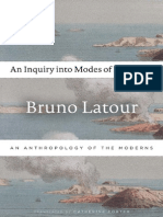 178919402 Latour Bruno an Inquiry Into Modes of Existence an Anthropology of the Moderns PDF