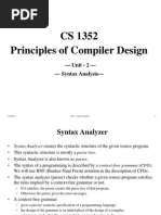 Compiler Design Unit 2