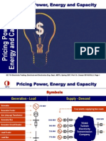 Pricing Power Energy and Capacity