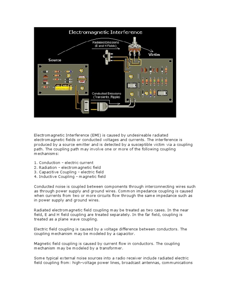 Understanding EMI and EMC in Electronics | PDF | Electromagnetic ...