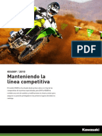 Especificaciones KXF 450