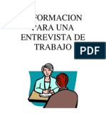 Interview Information Spanish