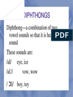 4 Diphthongs
