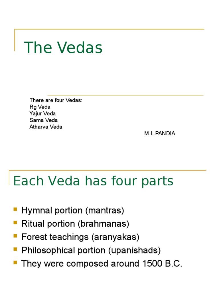VEDAS | PDF | Vedas | Religious Books