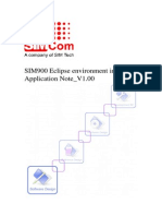 SIM900 Eclipse Environment Install Application Note V1.00