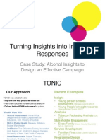 Turning insights into effective interventions