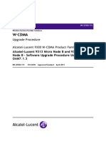 0W-CDMA Product Family Alcatel-Lucent 9313 Micro Node B and 9314 Pico Node B - Software Upgrade Procedure Using OAM7.1.3