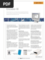 Cardax Encoder III