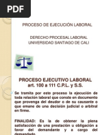 k.- Proceso de Ejecución