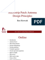 Microstrip Patch Antenna Design