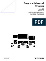 38 Fault Code Tachograph