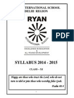 class-xi (syllabus 2014-15)