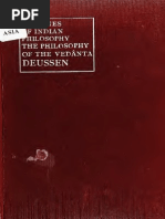 Indian Philosophy. Deussen