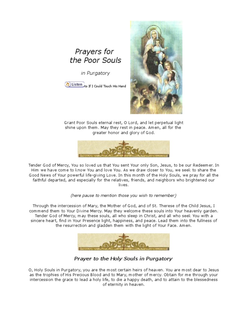 Prayers for SOULS | Purgatory | Rosary