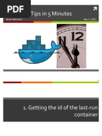 15 Docker Tips in 5 Minutes