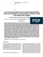 Environmental Aspect of Oil and Water-Based Drilling