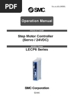 LECP6 Series Operation Manual