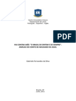 PAI CONTRA MÃE: O Brasil de Ontem e de Sempre. Análise Do Conto de Machado de Assis.