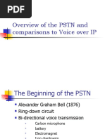 Overview of The PSTN and Comparisons To Voice Over IP