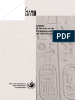 Evaluar La Eficacia de Las Instituciones Nacionales de Derechos Humanos