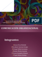COMUNICACIÓN ORGANIZACIONAL