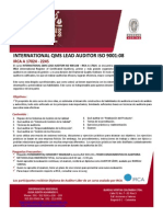 Auditor ISO 9001 Curso 5 días