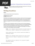 Download Purdue OWL Writing Transitions by Lolit Maulion SN235455988 doc pdf