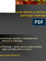 Domeniul de Definire Al Psihologiei Medicale 01