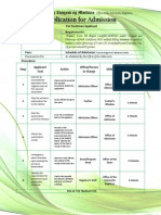 Application For Admission For Freshmen