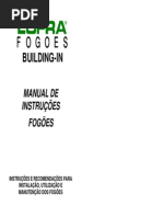 Manual Fogao