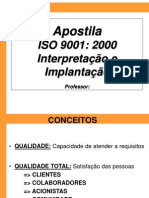 6719395 Apostila Interpretacao e Implantacao ISO 9001