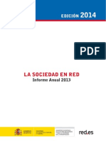 Informe Anual La Sociedad en Red 2013 Ed. 2014