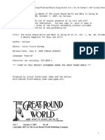 The Great Round World and What Is Going On in It, Vol. 1, No. 48, October 7, 1897A Weekly Magazine For Boys and Girls by Various