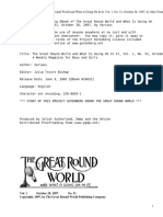 The Great Round World and What Is Going On in It, Vol. 1, No. 51, October 28, 1897A Weekly Magazine For Boys and Girls by Various