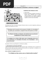 Ficha N°3 Imprimir Un Nuevo Dinamismo Comunitario y Misionero A La Iglesia