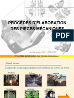 Procede D Elaboration Des Pieces Mecaniques