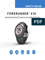 Forerunner 4 1 0: Owner's Manual